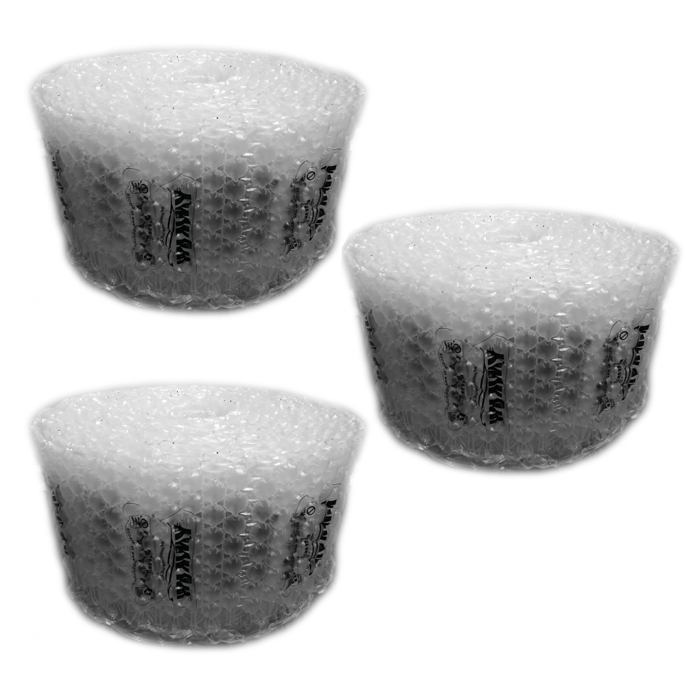 Bubble Cushion Wrap Roll, Perforated, 225 Feet x 12 LARGE 